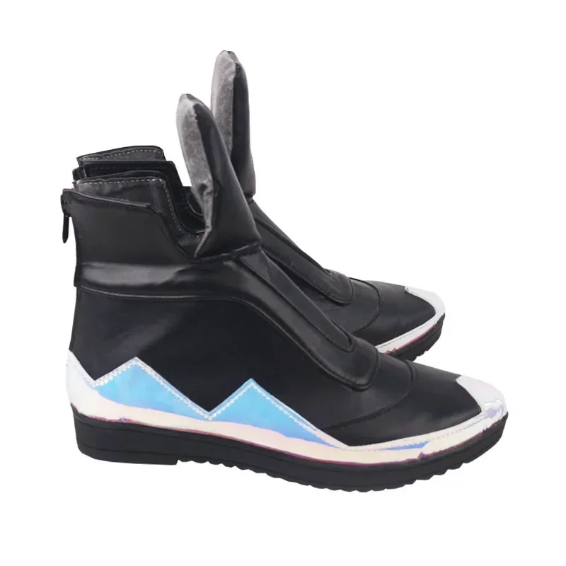  S10 KDA All Out Kaisa Akali Ahri Evelynn Cosplay Boots Customized Leather Shoes for Unisex view 3