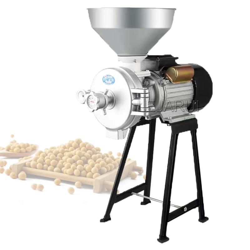 

Electric Grain Mill Grinder 1500W Commercial Grinding Machine for Dry Grain Soybean Corn Spice Herb Coffee Bean Wheat Rice