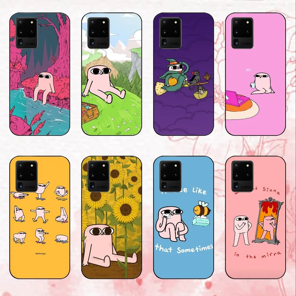 Ketnipz Cute Phone Case For Samsung Galaxy S24 30 21 23 FE Note 20 10 Lite Plus Ultra Shell