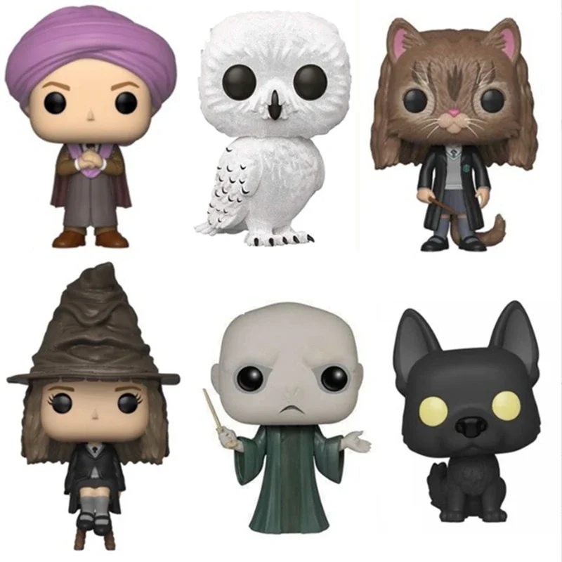 NEW FUNKO pop Fleur Delacour #108 malfoy #112 Hedwig Sirius Hermione Ron Snape Vinyl Dolls Figure Model Toys For Children Gift