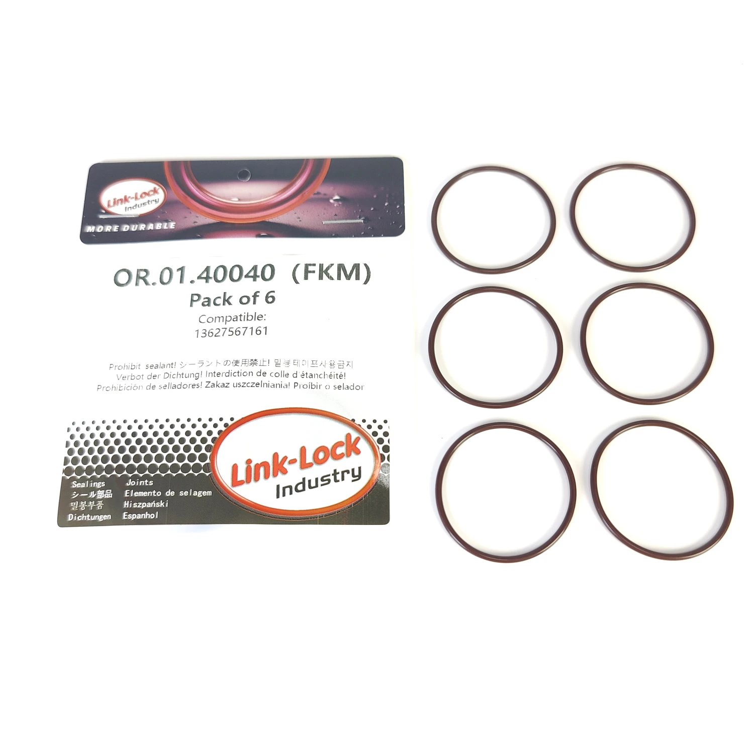 6PCS Fkm Viton OR.0…