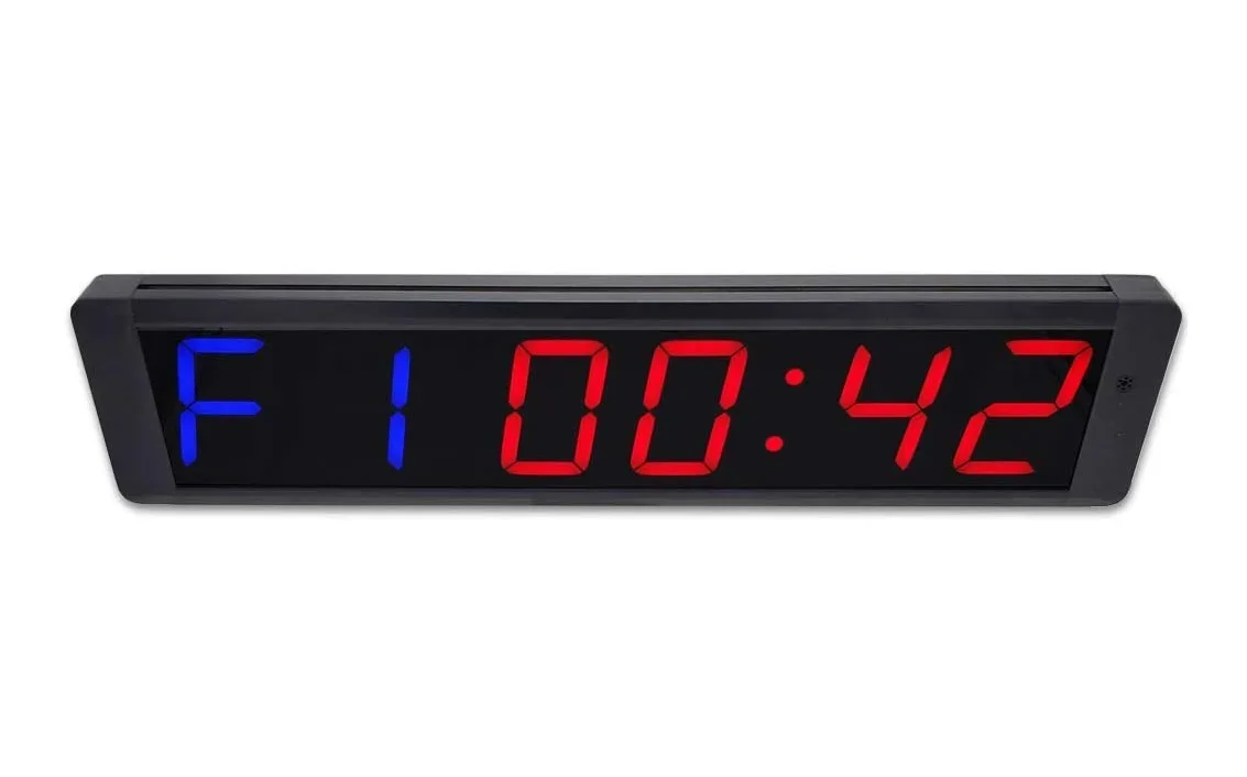 ساعة توقيت للعد التنازلي في الأماكن المغلقة، ساعة توقيت LED، مؤقت كبير، تكرار اللياقة البدنية