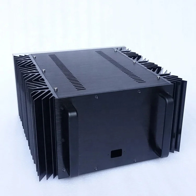 BRZHIFI Audio Cnc Precision Machining Aluminum Case Diy Custom Amplifier Chassis Hifi Audio Enclosure Box