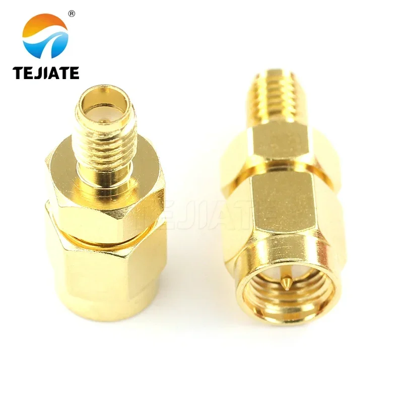 1 個の RF 同軸アダプタ SMA/SSMA-KJ、SMA オス - SMA/SSMA メス SSMA/SMA-JK SMA - SSMA RF アダプタ RF 信号コネクタ 50 オーム