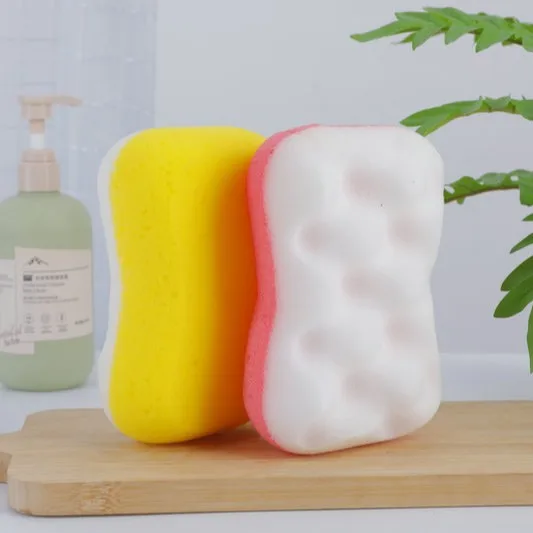 Honeycomb Exfoliating Shower Finger Caps Body Scrub Cleansing Bath Mitt Breathable Odorless Skin Care Tool Multi-Color