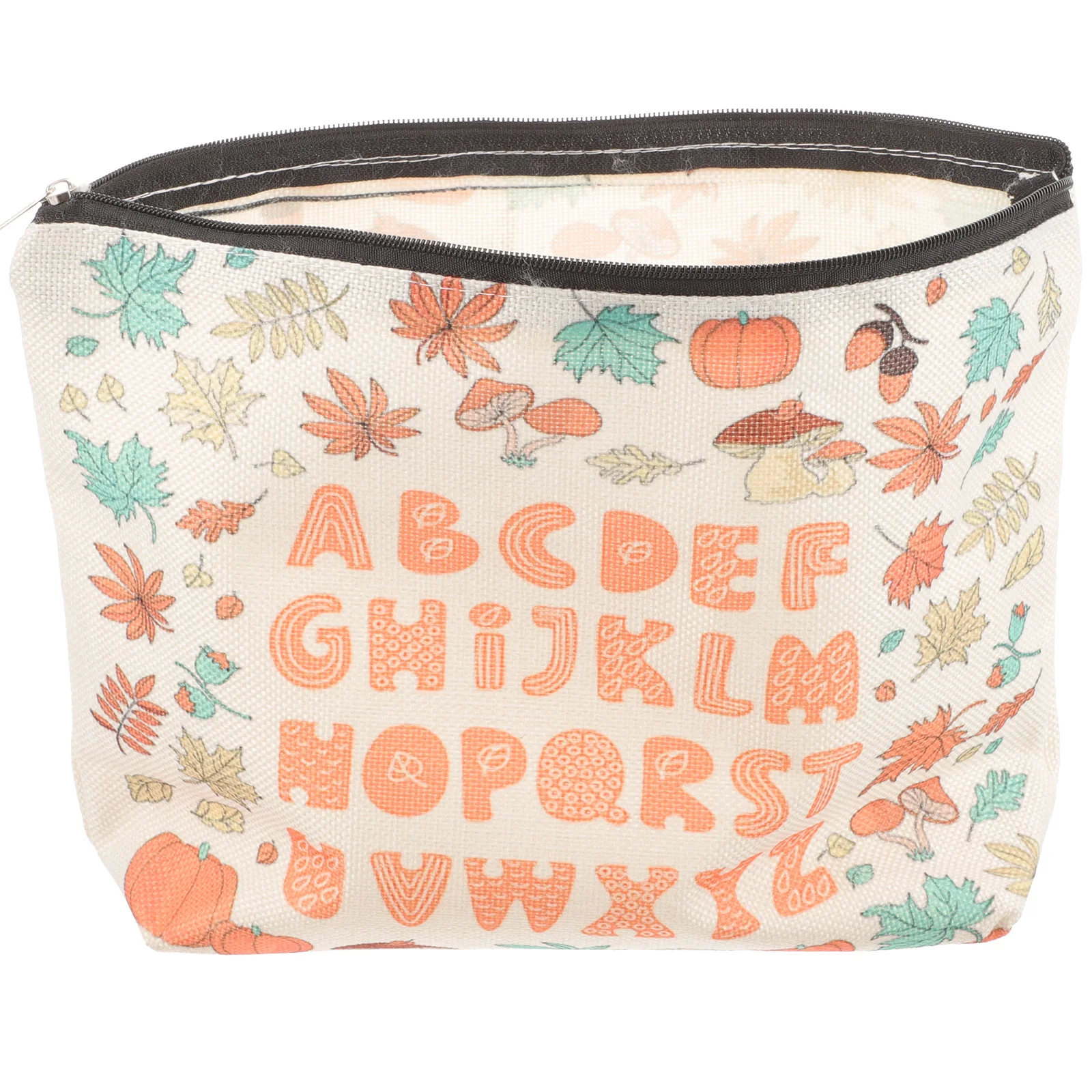 

Waterproof Zipper Linen Travel Zip Bags Toiletry Portable Makeup Organizer Makeup Pouch Storage Pouch