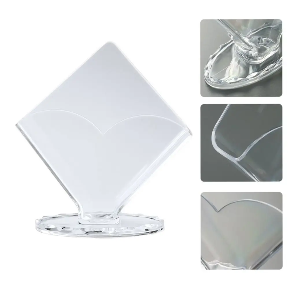 Robuste Acryl-Taschentuchbox für den Schreibtisch, transparente vertikale Papierhandtuchbox, Serviettenhalter, Kantinenbox – Detail 5