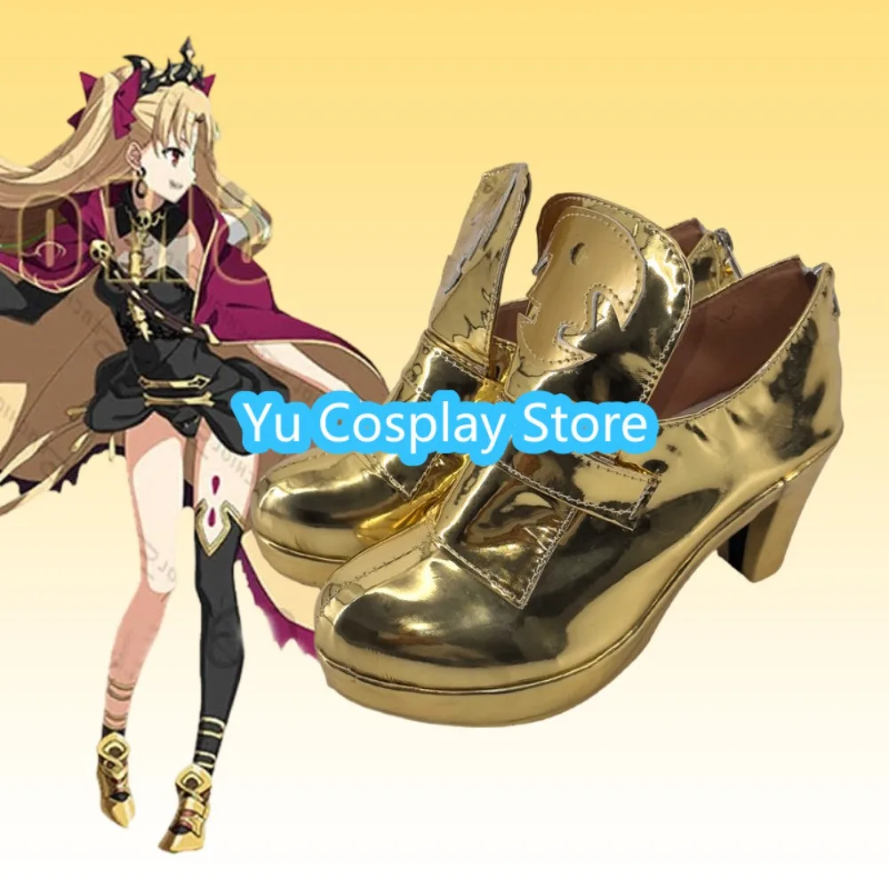 Ereshkigal Cosplay Shoes Lancer Ereshkigal Boots Made Faux Leather Halloween Costume Shoes