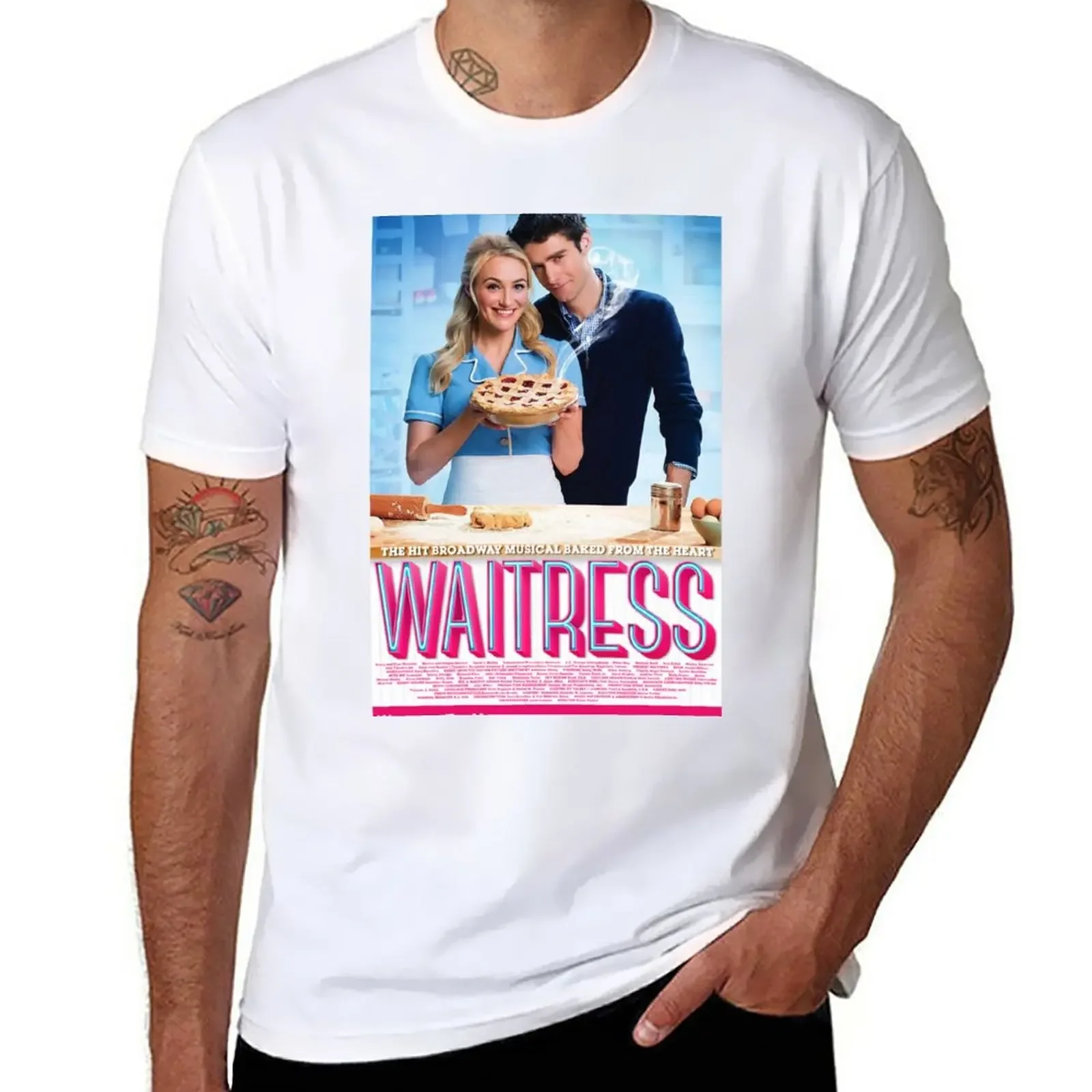 New Betsy Wolfe Poster T-Shirt heavyweights anime clothes blue archive shirts graphic tshirts for men