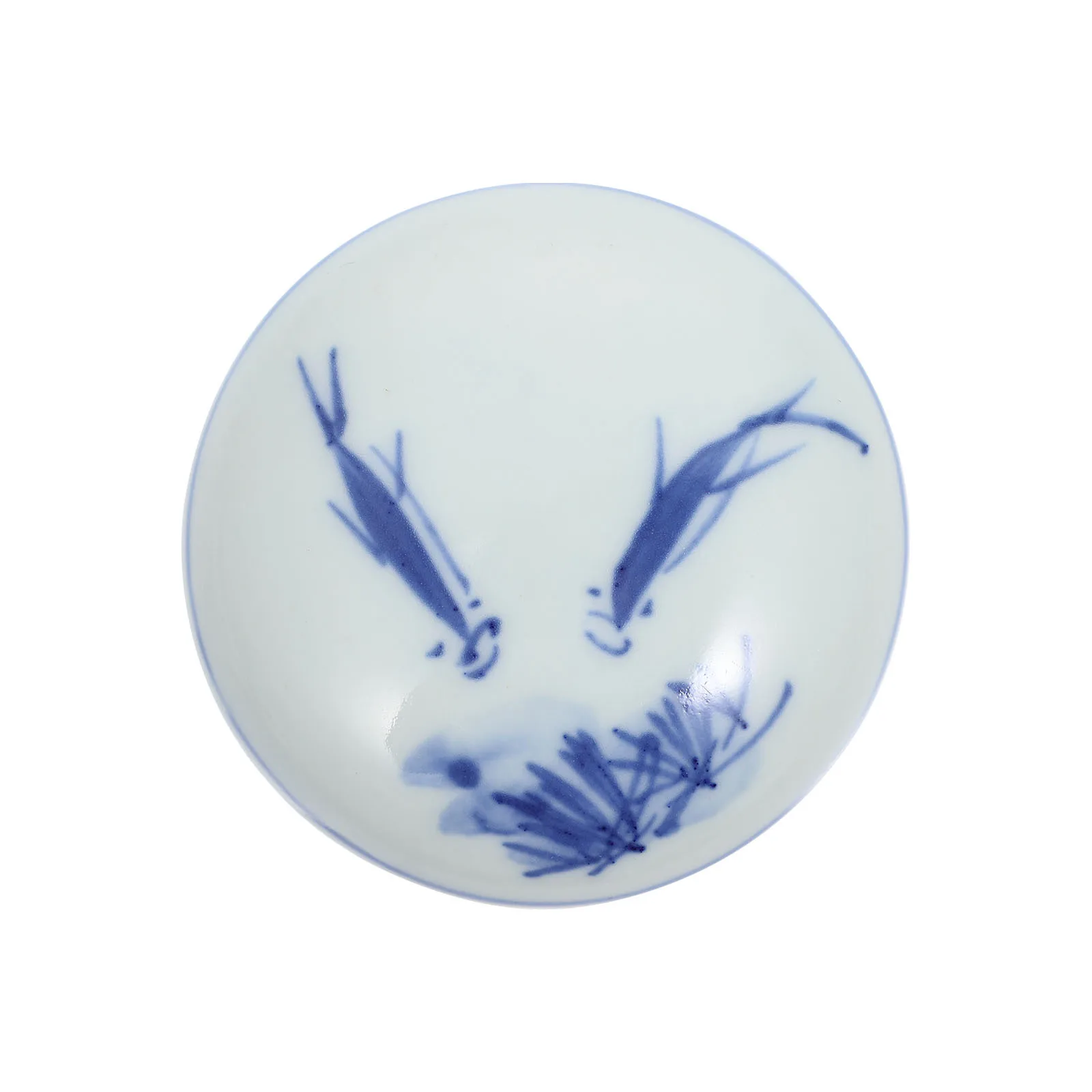 1Pcs Red Ink Pad Calligraphy Premium Durable Ceramic Case Multi Functional DIY Painting Stamp Ink Paste for Fabric Wood