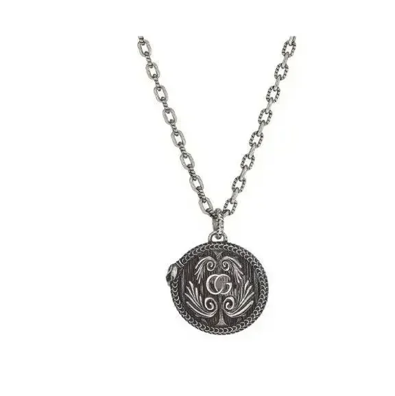 

Advanced S925 Sterling Silver Classic Men's and Women's Necklace, Retro Fashionable Multifunctional Necklace