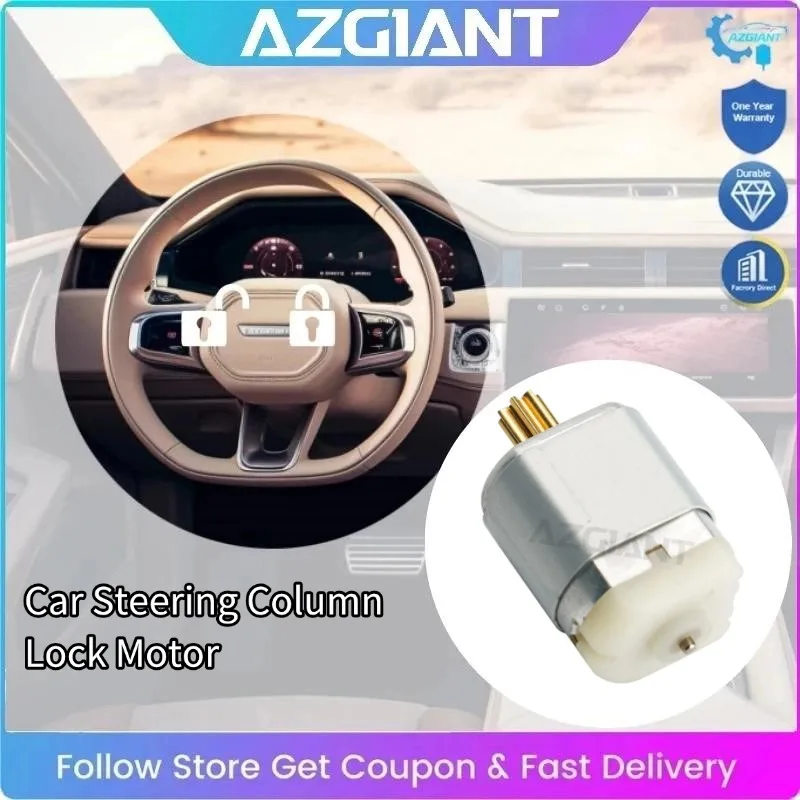 AZGIANT FC-280 12V DC Steering Lock Actuator Motor Quiet Operation Auto Accessories for 2010-2013 Saab NG 9-5