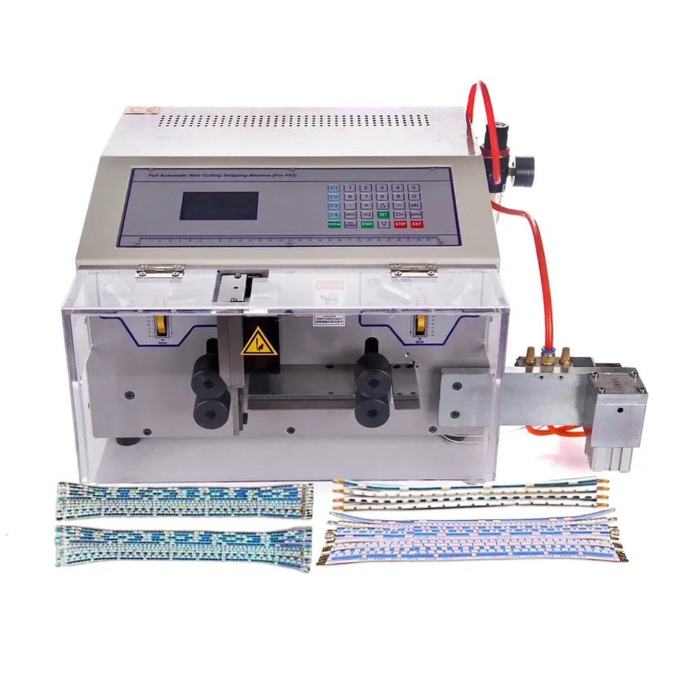 SWT508-PX2 Peeling Stripping Cutting Machine Computer Automatic Wire Strip Stripping and Bending Stripper Device Compatible