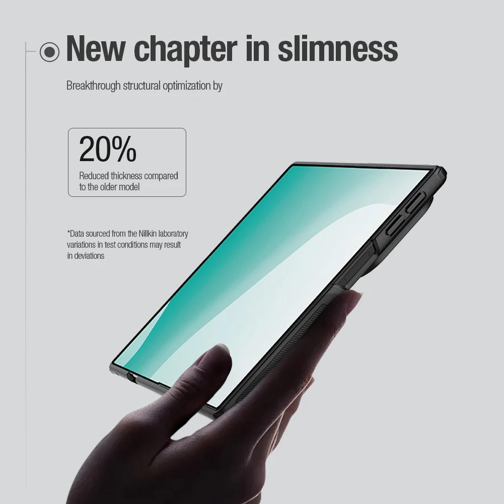 Für Samsung Galaxy Z Fold 8 Hülle NILLKIN Passgenaue Hülle Magnetische Super Frosted Shield Matte PC-Abdeckung Für Samsung Galaxy Z Fold 8 – Detail 11