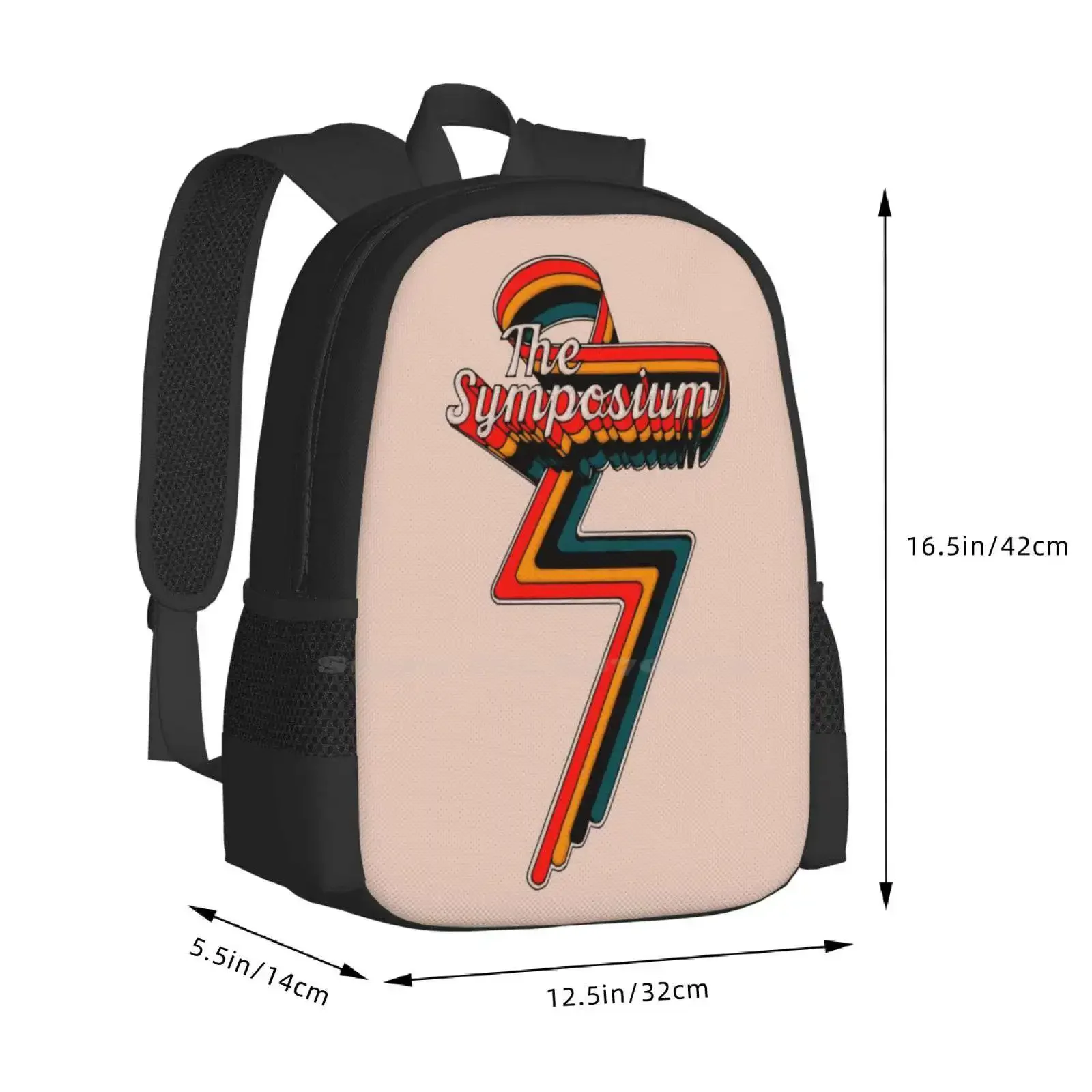 Le symposium rétro affiche offre spéciale cartable sac à dos sacs de mode le symposium les coups le groupe de singes arctiques Voidz