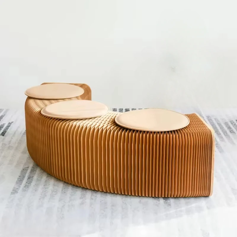 

Retractable Sofa Bench - Fashionable Scandinavian Style Small Furniture, Low Creative Bench for Household Use, Space-Saving