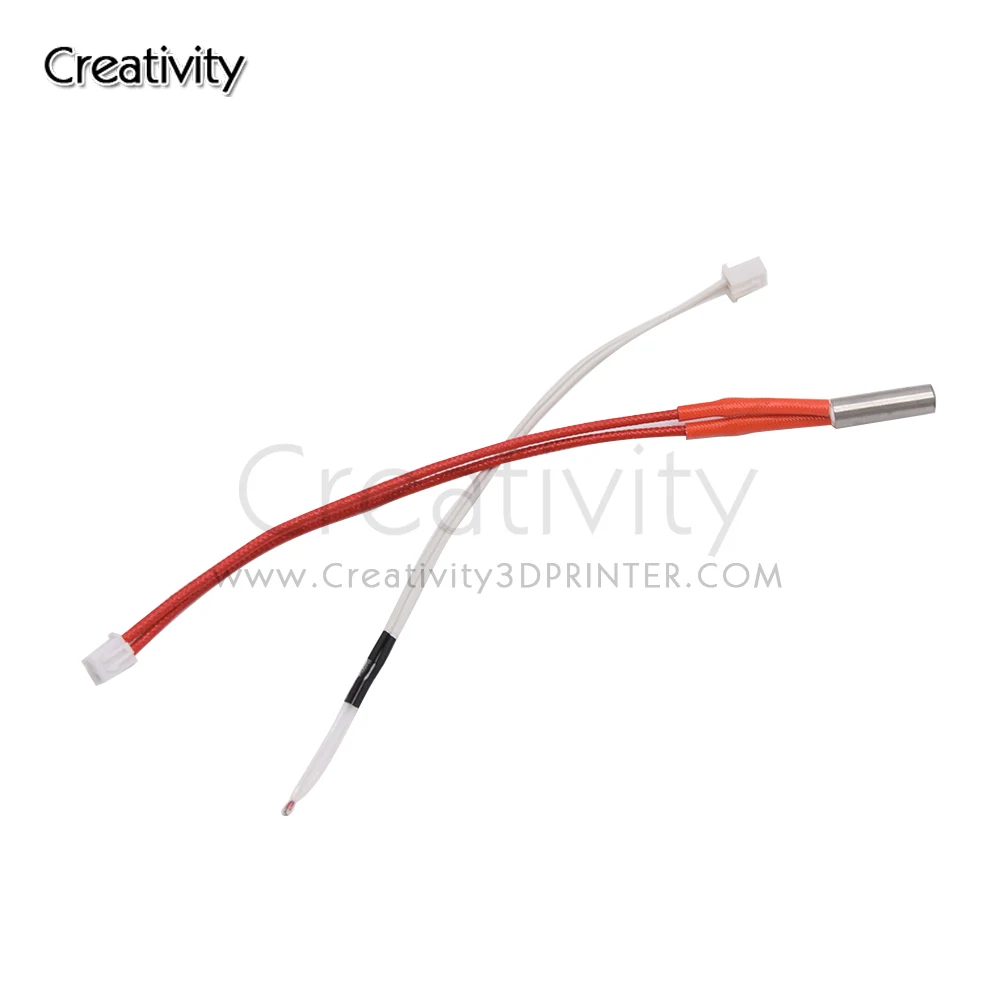 Cartridge Heater 12V/24V 40W + NTC3950 thermistor kit for Chiron, 4max pro, Predator 3D printer V5 Hotend