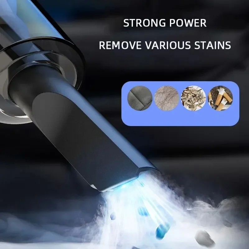 120W Portable Car Vacuum Cleaner USB Charging Handheld Cordless Vacuum Cleaner Powerful Suction for Auto/Home/Office/Pet Hair - Image 5