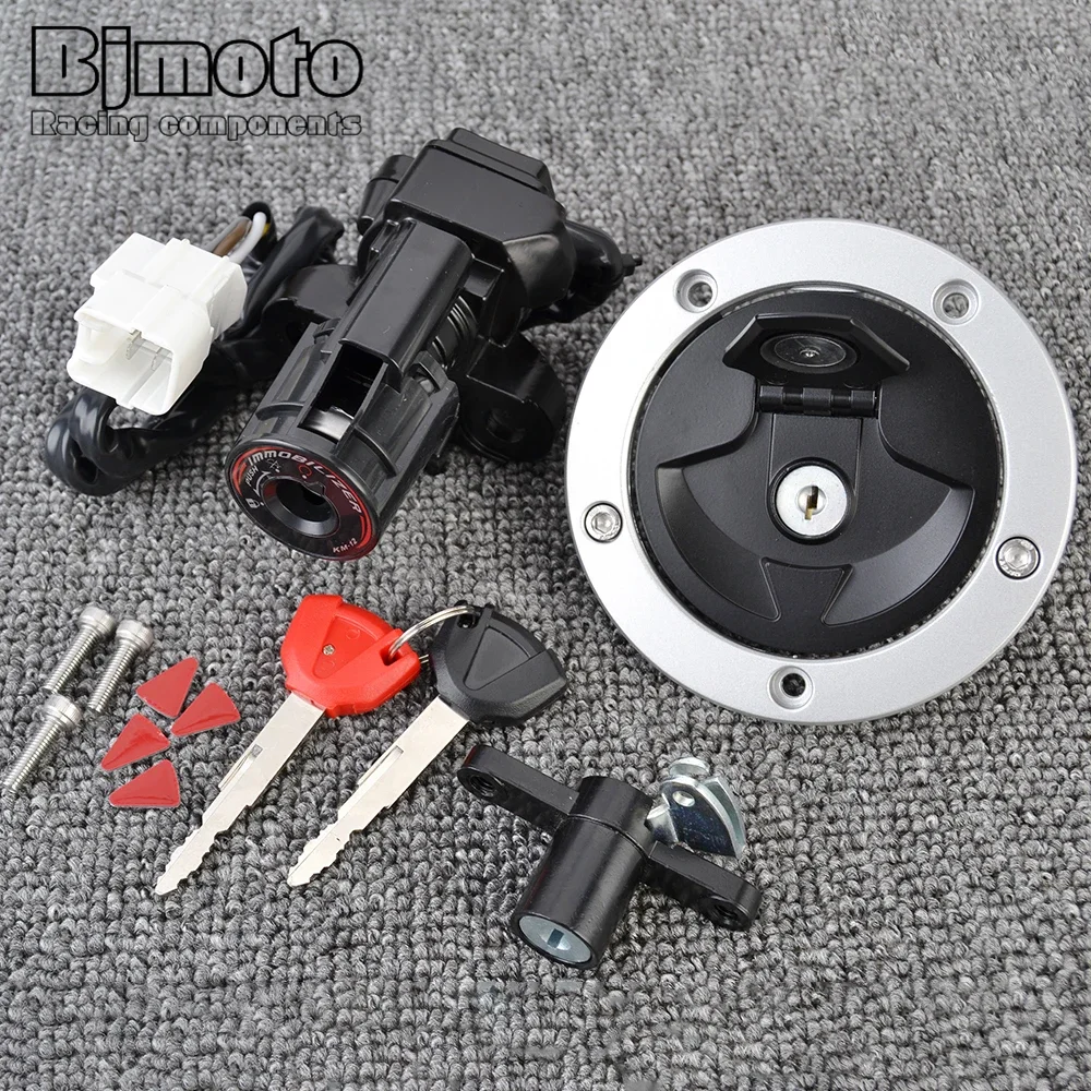 

ER6N ER6F Fuel Cap Ignition Switch Seat Lock For Kawasaki ER650 EX650 EX400 ER-6N ER-6F Ninja 650 400R 51049-0714 51049-0039
