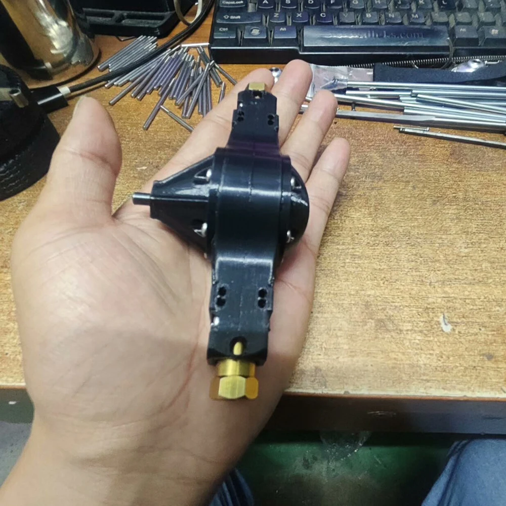 

Plastic Simulation Rear Axle for 1/14 Tamiya RC Dump Truck SCANIA 770S R620 VOLVO 750 Mercedes-Benz ACTROS 3363 MAN Car Parts