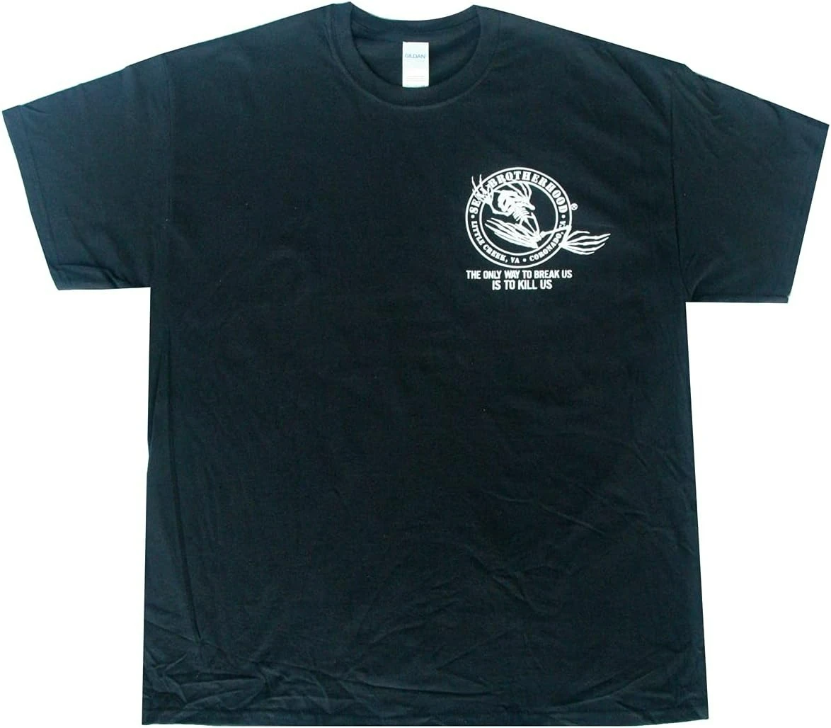 

American Violent Frog T-shirt Military American Patriots Cotton Printed Short-sleeved T-shirt.