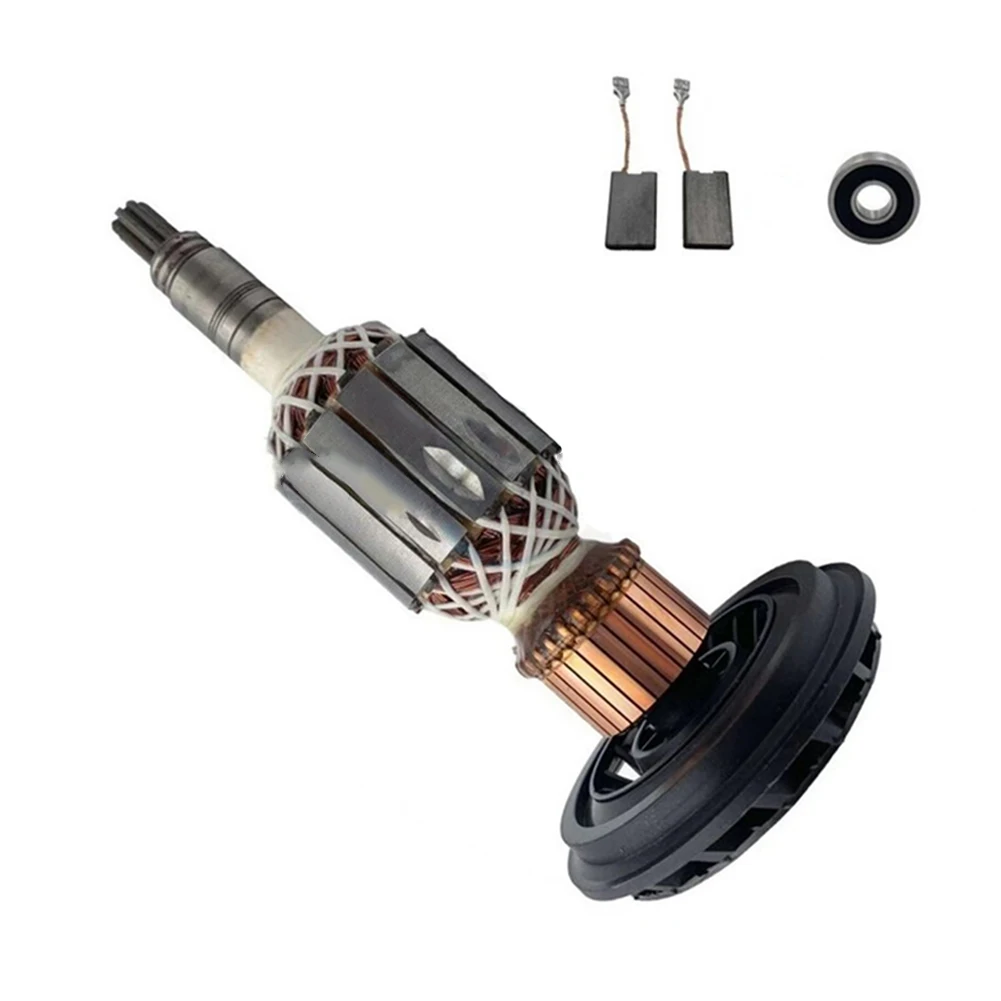 

Copper Rotor Set For Bosch GBH11E Armature Rotor Carbon Brush Bearing Set Dismantling Hammer GSH10C Electric Tool Accessories