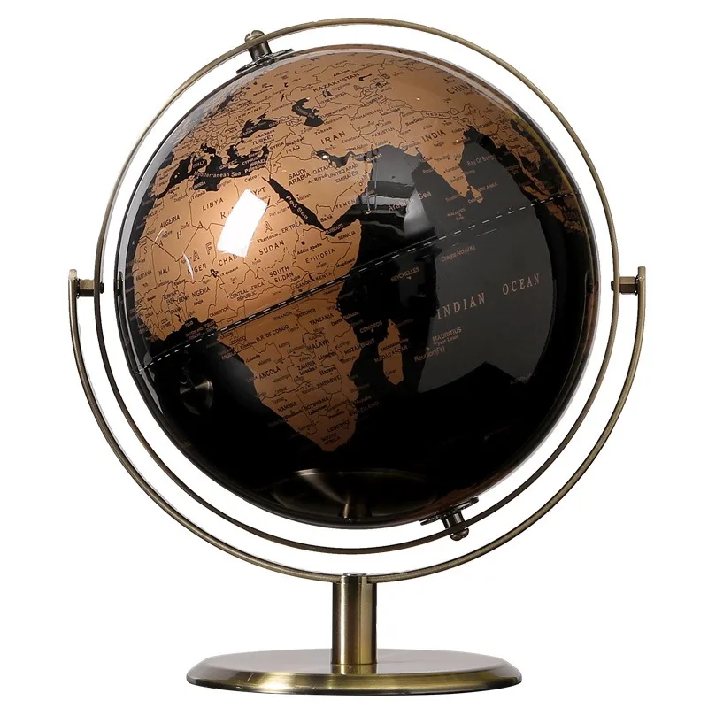 

Creative globe ornament living room office study desktop model room wine cabinet home soft decoration