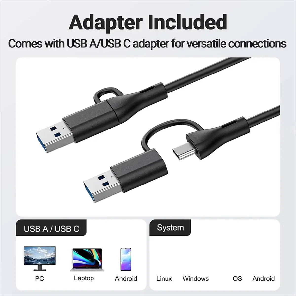 

Stable- 10W High Power Minimalist Computer Speakers for Desktop PC USB Monitor Speaker Bar with Clip-on Wired Desk