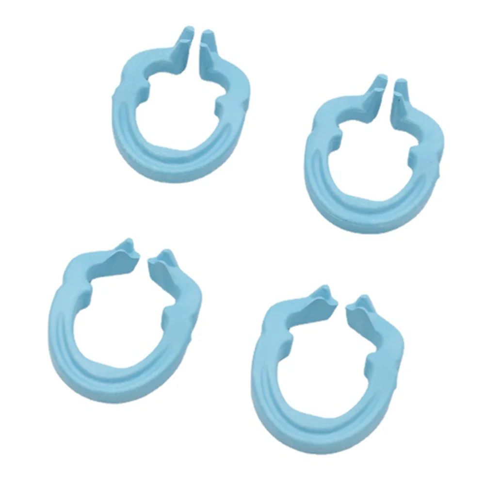 

4PCS Separator Ring Sectional Contoured Metal Matrices Holder Matrix Fixed Clamp Autoclavable Dental Resin Clamping Ring