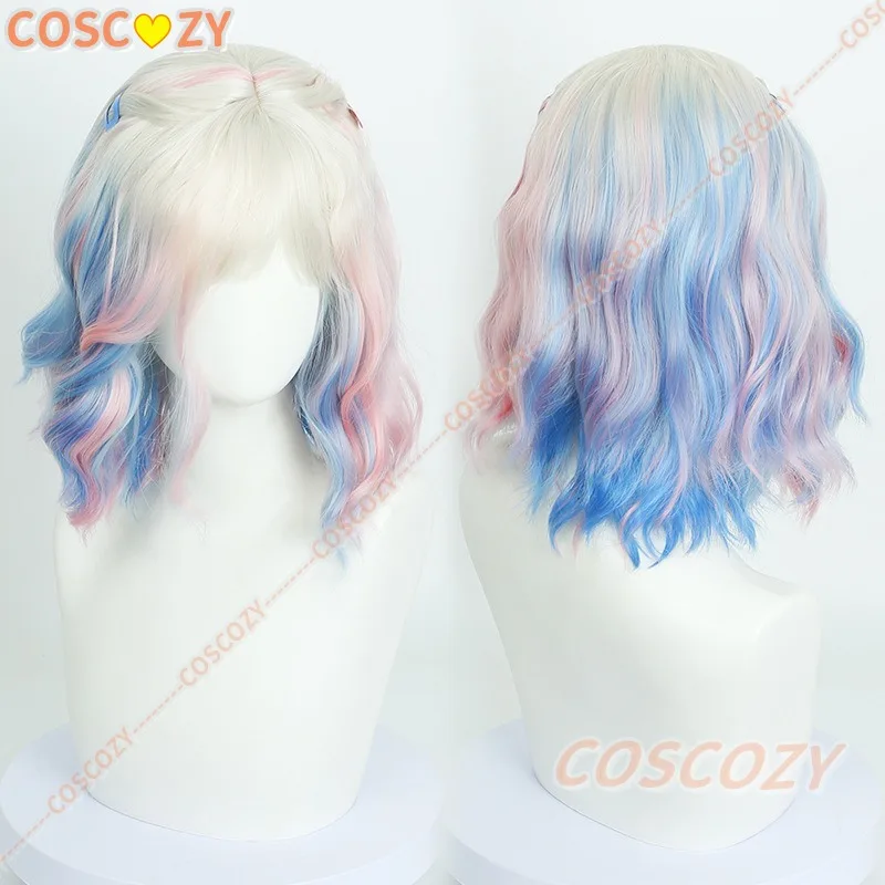 코스프레 늑대인간 소녀 에니드 코스프레 가발 여성 합성 헤어 섬유 맞춤형 가발 축제 할로윈 크리스마스 소품 선물