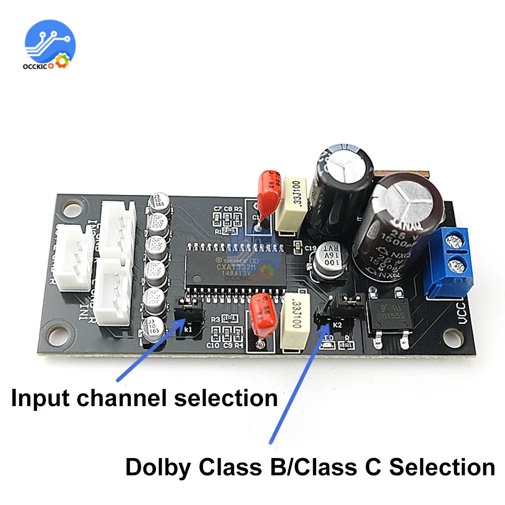 CXA1332 Tape Drive Tape Deck Dolby Audio Noise Reduction Board Module Support Type B/C Tapes