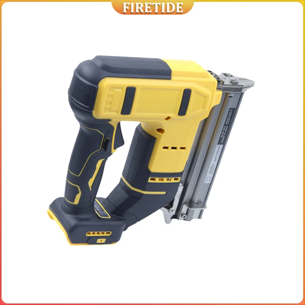 

Электрический бесщеточный пистолет для гвоздей Dewalt 20 В, аккумуляторный пистолет для гвоздей Brad, беспроводной прямой/N-образный станок для гвоздей, деревообрабатывающий станок без батареи