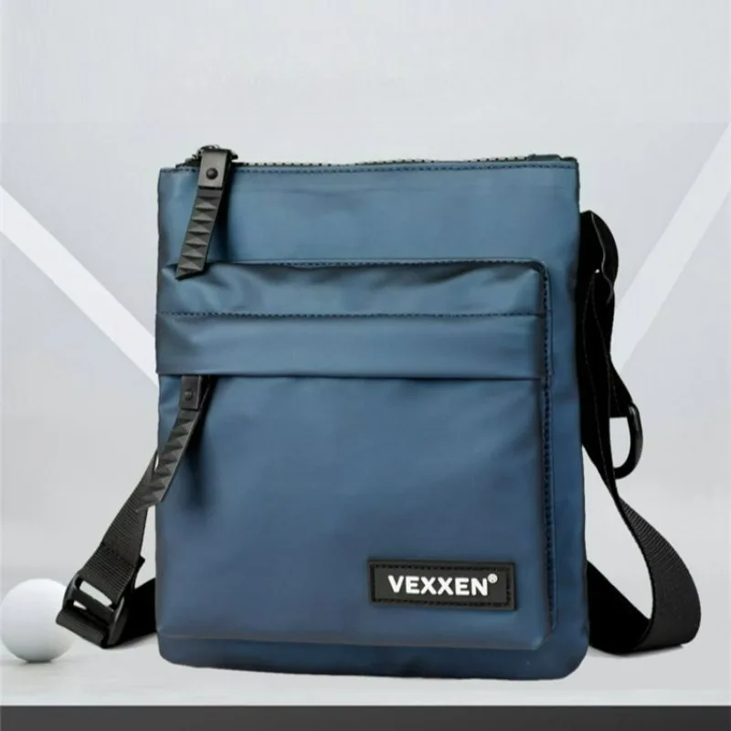 

2025 New Men's Bag Single-shoulder Casual Crossbody Package Men Backpack Mini Phone Bags Vertical Design Texture Water-resistant