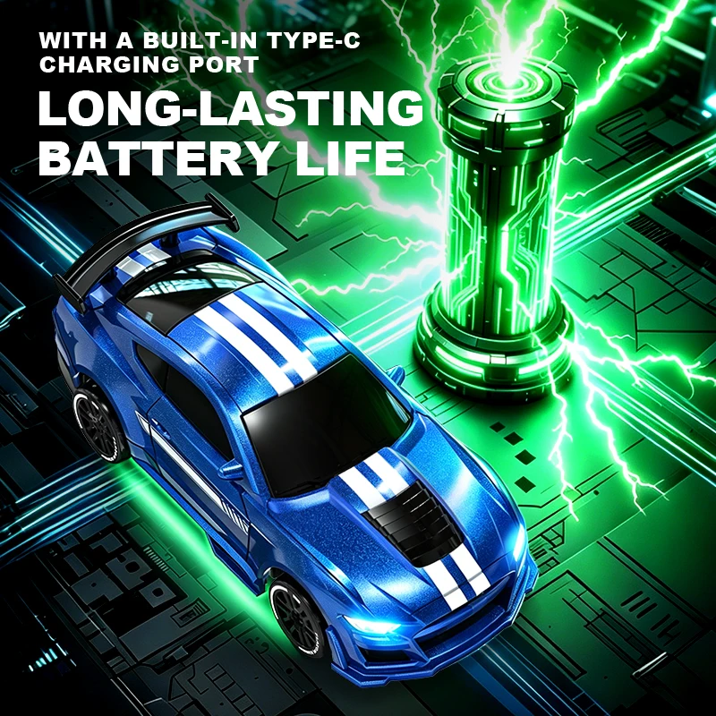 Coche de carreras de drift de  - Drone Battery Alarm reseña y precio