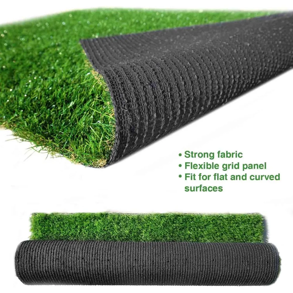 Imagem -02 - Artificial Turf Fake Grass Carpet Indoor e Outdoor Garden Lawn Paisagem Synthetic Mat 6.5x10 Pés 1.38