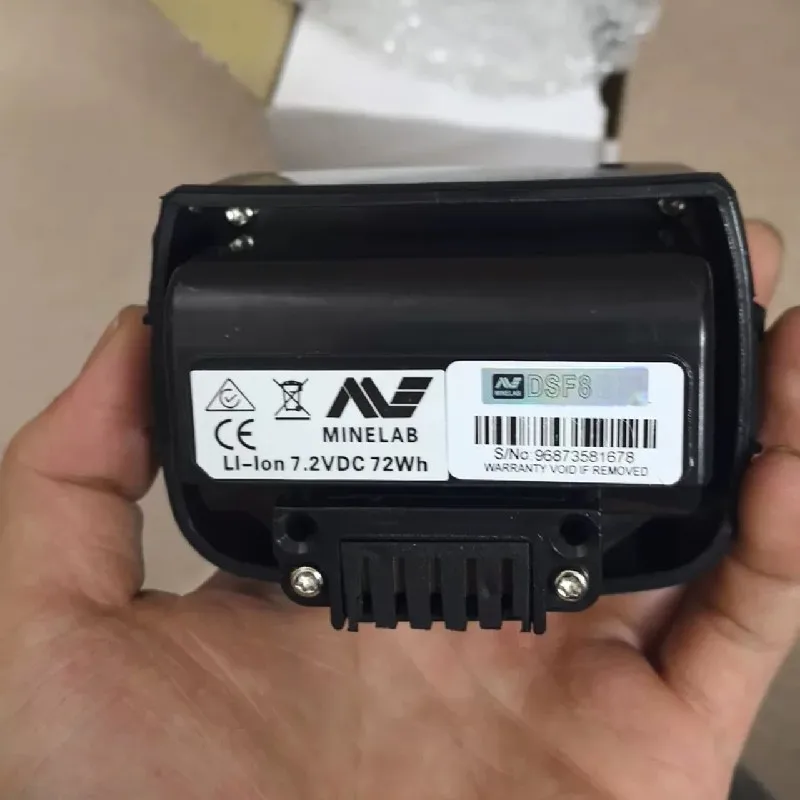 100%Original 72Wh 7.2V for Minelab DSF8 VBJB CTX3030 GPZ7000 Metal Detector Battery