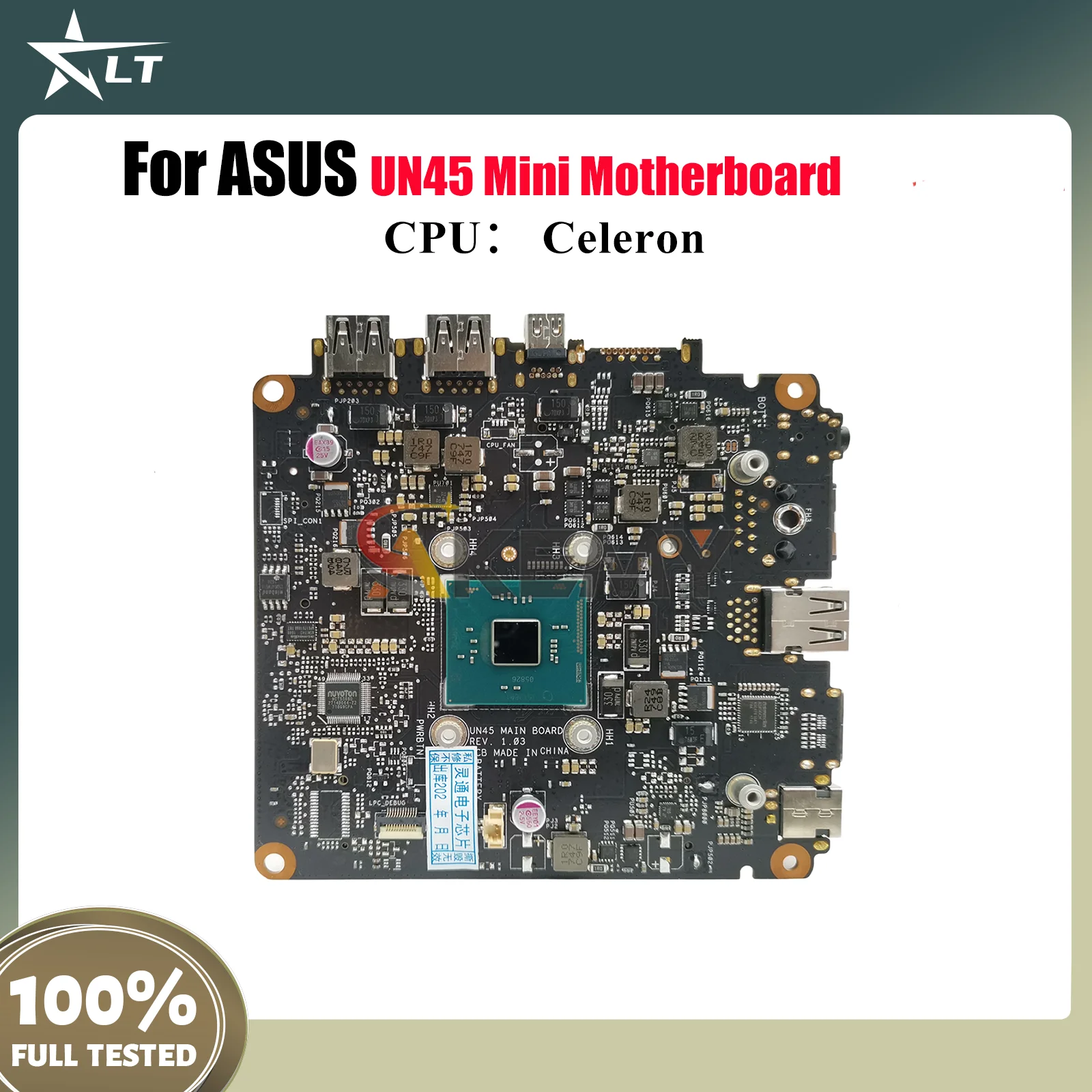 

UN45 Laptop Motherboard For ASUS VivoMini UN45 Notebook Mainboard With Celeron CPU 100% tests OK fast shipping High quality