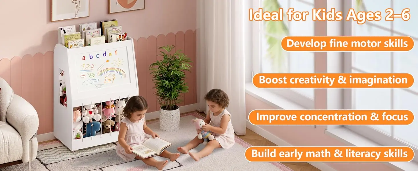 toddler kids bookcase