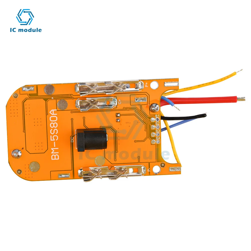 BMS 5S 21V 30A scheda di protezione della batteria al litio PCB 18650 modulo scheda di protezione della carica della batteria per cacciavite per