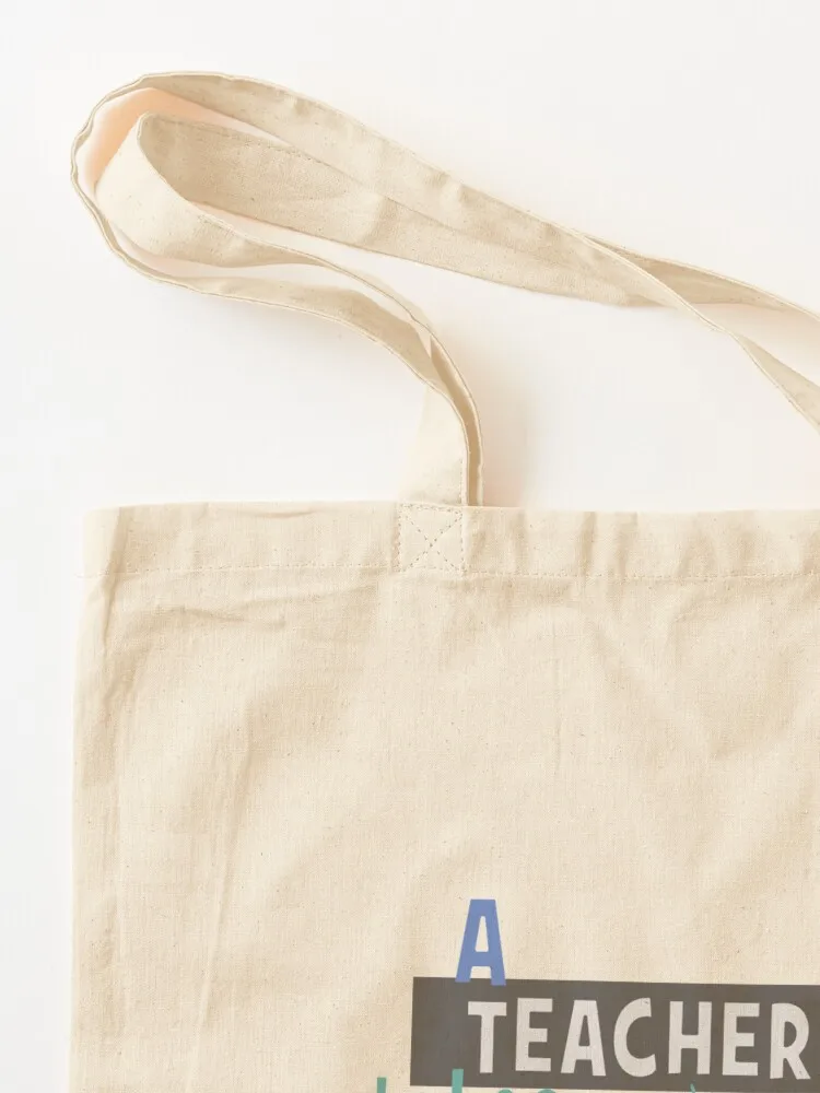 Teacher - Hand - Mind - Heart Tote Bag Handbags women shopping bag logo hand bag Fabric