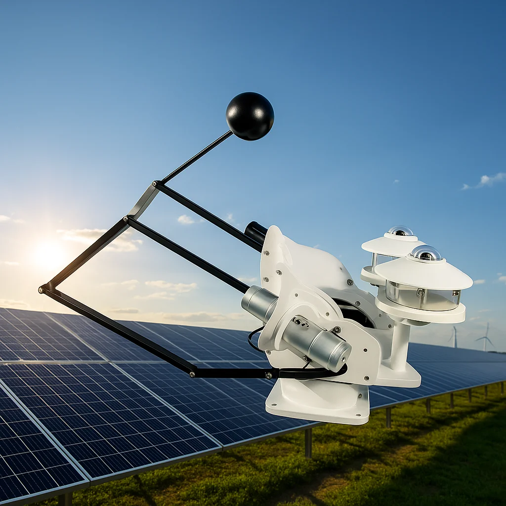 Fully Automatic Dual Axis Solar Tracker Solar Tracking Mount for PV Sun Tracking System and Solar Power Optimization Control
