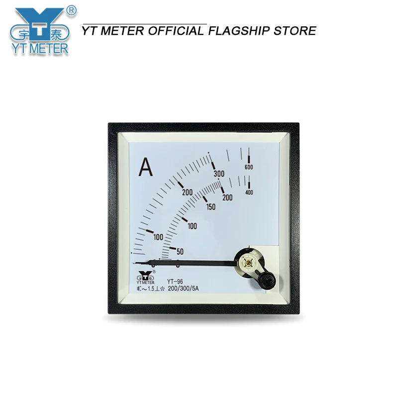 CP96 double-scale ammeter30/50/75/100/200/400/5A AC doublerange pointer meter dh96