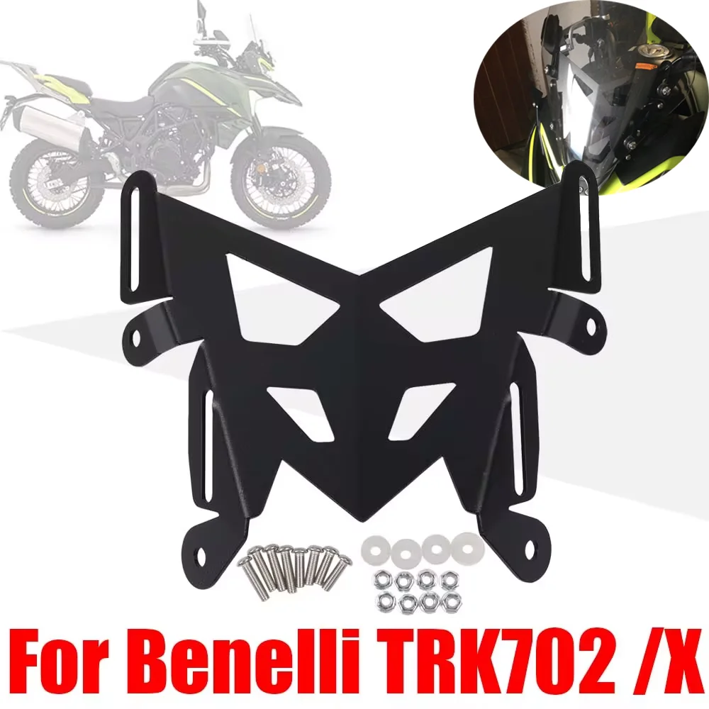 

For Benelli TRK702 TRK702X TRK 702 X 702X Accessories Windshield Windscreen Lift Bracket Wind Screen Deflector Lifting Support