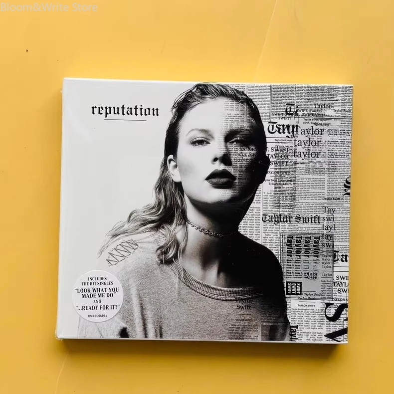 

Совершенно новый комплект CD-дисков с музыкальным альбомом известного американского певца. Подарочный набор CD-дисков "Reputation" с плакатами