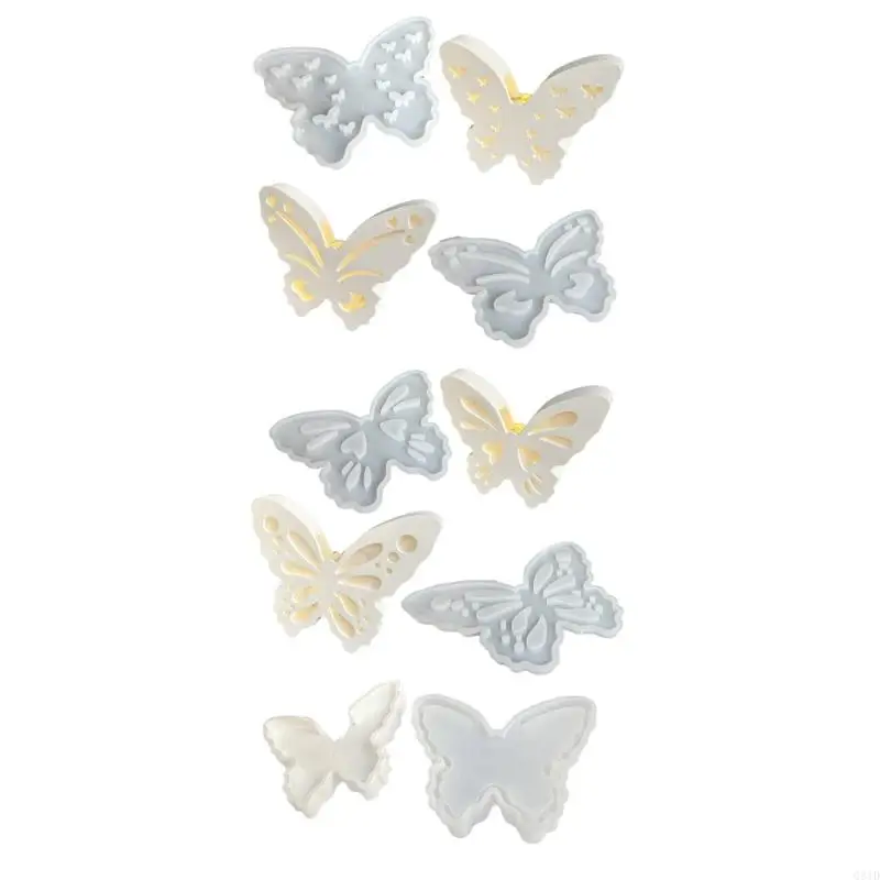 Practical Sturdy Silicone Mould With Detailed Butterfly Designs Suitable for Craft Enthusiasts And Professional Use