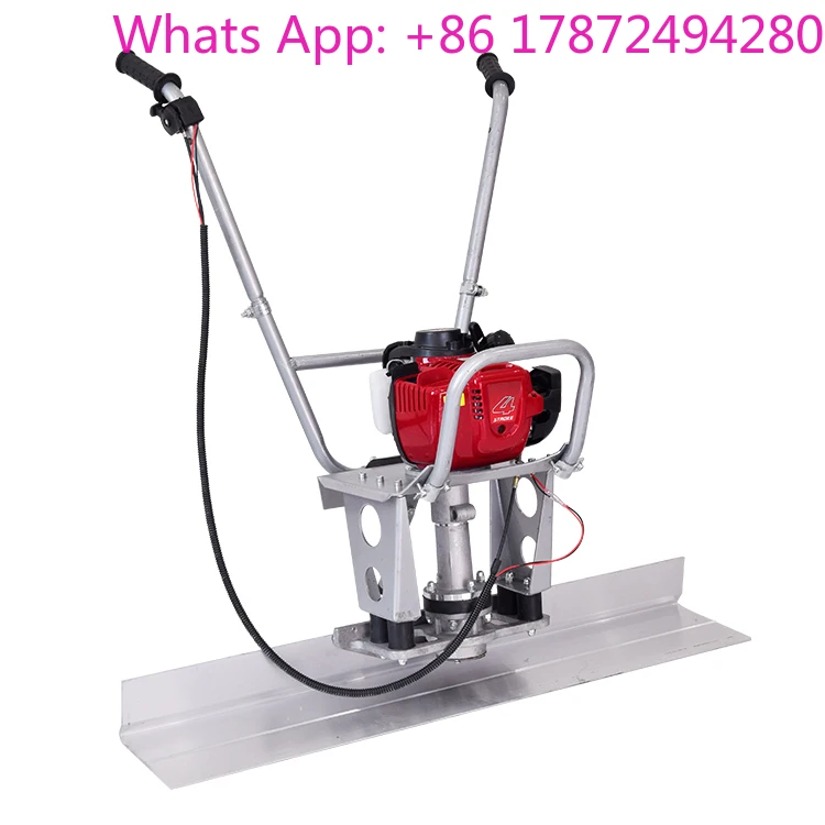 

Виброрейка для бетона с цельноалюминиевым корпусом, вибрационная стяжка для бетона, электрическая стеновая виброрейка