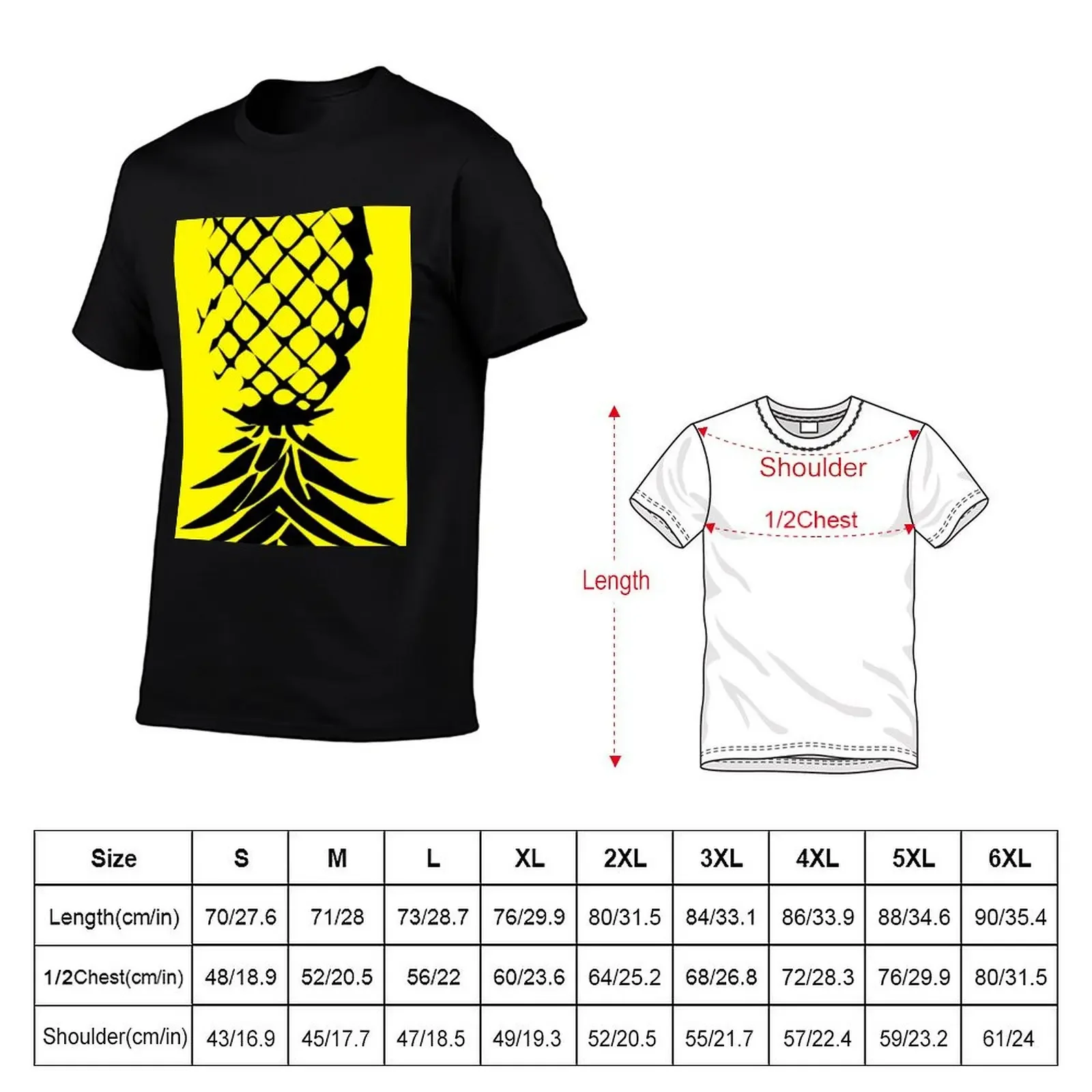 Upside down Pineapple Swingers Lifestyle Sleeveless Top plus sizes vintage t shirts T-Shirt basketball graphic tees mens t shirt