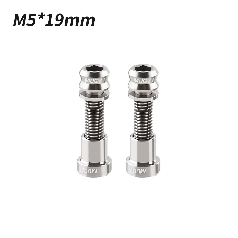 Muqzi Titanium Schroef M 5X17 19Mm Stuurbout Racefiets Stuurstuurpen Bout
