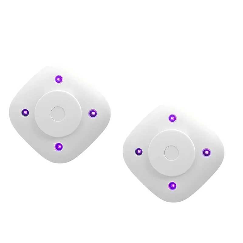 

【Must-Haves】2-Pack Auto Activated Toilet Bowl Lights With UV, Motion Sensor For Hygienic Toilet Seats