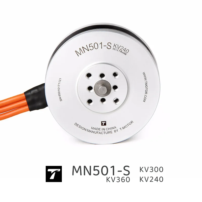 MN501-S TMOTOR Aerial Photography Drone with Long Flight Time, Multirotor, Brushless Motors, IP45